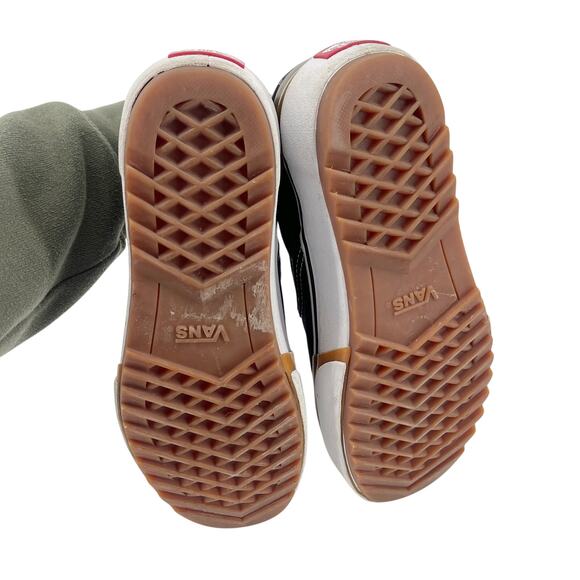 Vans Stacked Classic Slip Ons Black Gum Sneakers Size 9.5 Rare Platform Fit - Picture 8 of 9